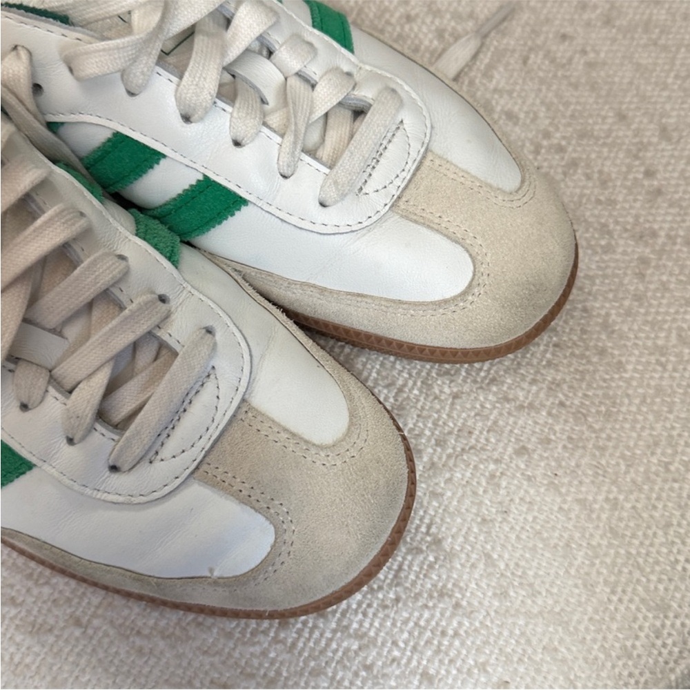 Adidas Samba Green White Women’s 10 / Men's 9 - Picture 5 of 7